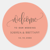 Einfache Moderne Kunst, Dichtung und Musik Runder Aufkleber (Vorderseite)