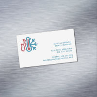 Einfache, moderne Logo AC-Heizung Beruflich HVAC