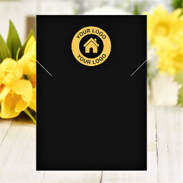 Einfache, moderne Logo-Nekklassekarte Visitenkarte