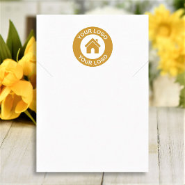 Einfache, moderne Logo-Nekklassekarte Visitenkarte