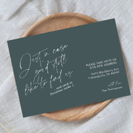 Einfache moderne, lustige Grünbewegung Ankündigung