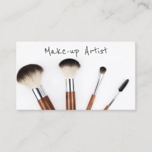 Einfache moderne Make-up Artist Business Card Visitenkarte