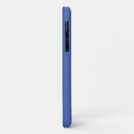 Einfache moderne Minimal Bright Blue Case-Mate iPhone Hülle (Hinten/Links)