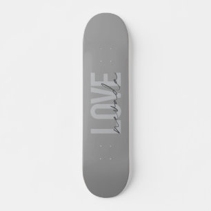 Einfache, moderne, minimale, coole Design Liebe Ne Skateboard
