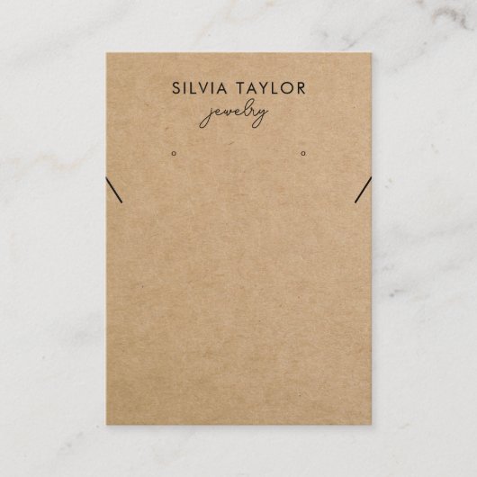 Einfache, moderne Minimalistische Anzeige QR-Code Visitenkarte (Vorderseite)