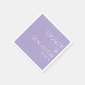 Einfache moderne Minimalistische Brauerei Serviette (Ecke)