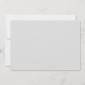 Einfache, moderne Minimalistische Foto-Geburt Ankündigung (Rückseite)