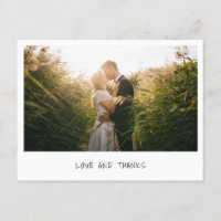 Einfache moderne Minimalistische Foto Hochzeit Vie