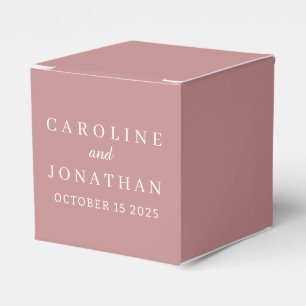 EINFACHE MODERNE MINIMALISTISCHE HOCHZEIT DÜSTERES GESCHENKSCHACHTEL