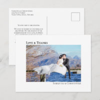 Einfache moderne Minimalistische Hochzeitsstift Fo