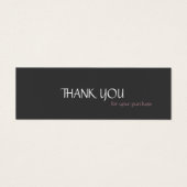 Einfache moderne Minimalistische Ordnung Vielen Da (Vorderseite)