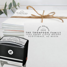 Einfache moderne Minimalistische Rücksendeadresse 