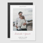 Einfache moderne Minimalistische Speicherung der D Magneteinladung (Vorne/Hinten)