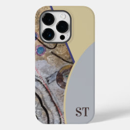 Einfache Moderne mit Abstraktem QR-Code Case-Mate iPhone 14 Pro Hülle