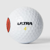 Einfache, moderne Mit Monogramm Golf Club Golf Bal Golfball (Logo)