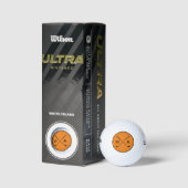 Einfache, moderne Mit Monogramm Golf Club Golf Bal Golfball (Verpackungen)