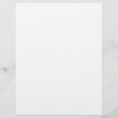 Einfache moderne Monogram Beruflich Grau Silver Flyer (Hinten)