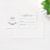 Einfache moderne Monogram Jewele (Schreibtisch)