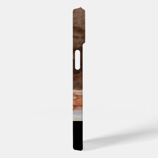 Einfache moderne Monogramm-Foto - Personalisierter Case-Mate iPhone Hülle (Rückseite / Rechts)