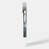 Einfache moderne Monogramm-Foto - Personalisierter Case-Mate iPhone Hülle (Rückseite / Links)