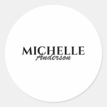 Einfache moderne Monogramm