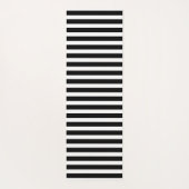 Einfache moderne Monogramm Yogamatte (Rückseite)