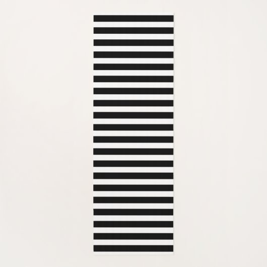 Einfache moderne Monogramm Yogamatte (Rückseite)