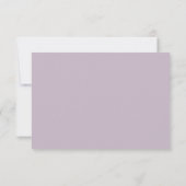 Einfache moderne Muddy Blush Wedding Rettet das Da Save The Date (Rückseite)