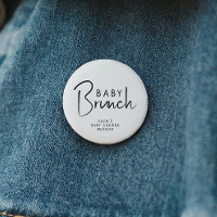 Einfache moderne neutrale Babybrunch