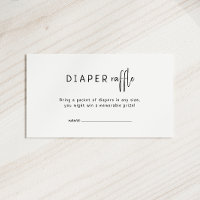 Einfache, moderne, neutrale Babydusche mit Windeln