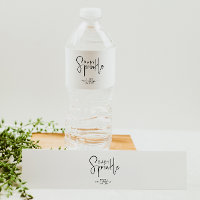 Einfache, moderne, neutrale Babysprinkle