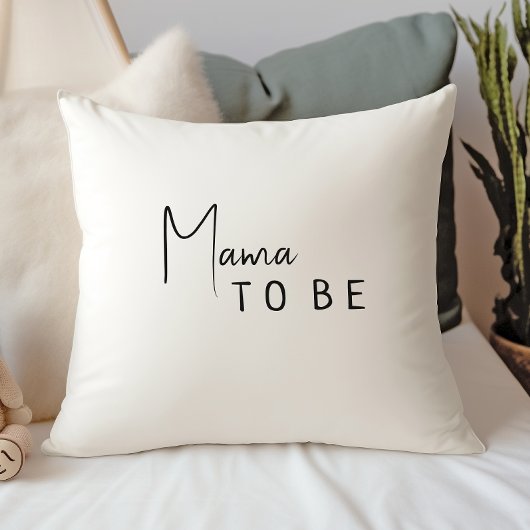 Einfache moderne neutrale Mama Kissen