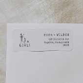 Einfache moderne Neutralität ist eine Rücksendeadr