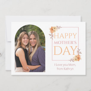 Einfache moderne Niedliche Mama Happy Mothers Day