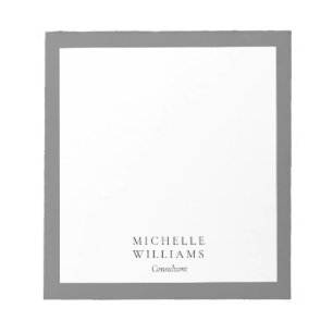 Einfache Moderne Notizblock