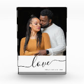 Einfache moderne Paare - Foto Valentinstag (Vorderseite)