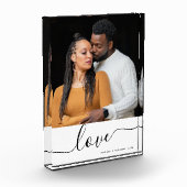 Einfache moderne Paare - Foto Valentinstag (Links)