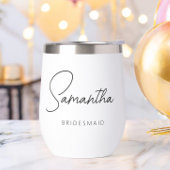 Einfache, moderne Personalisierte Bridesmaid-Initi