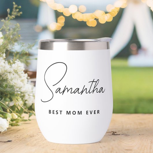 Einfache moderne Personalisierte Mama je