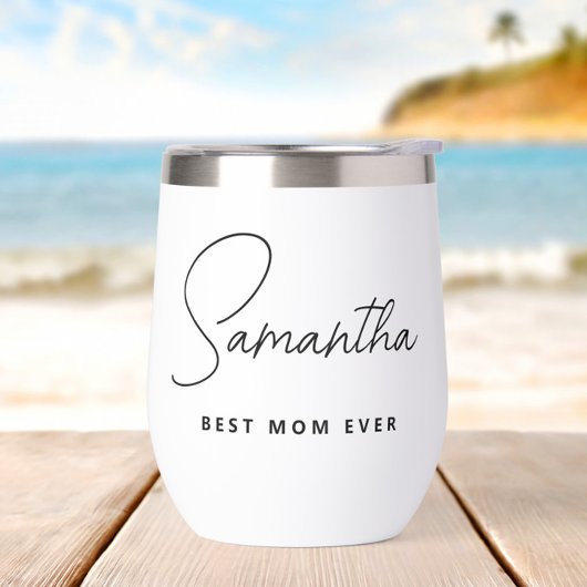 Einfache moderne Personalisierte Mama je