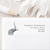 Einfache moderne Personalisierte Rücksendeadresse (Insitu)