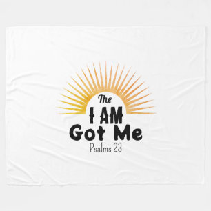 Einfache moderne Psalmen 23 Schrift Der I AM hat m Fleecedecke