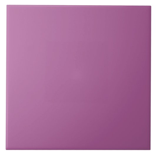 Einfache moderne Radiant Orchid Fliese (Vorderseite)