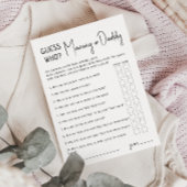 Einfache, moderne Ratgeber, wer Mama- oder Daddy-K Einladung