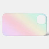 Einfache moderne Regenbogenfarben Wasserfarbe Case-Mate iPhone Hülle (Rückseite (Horizontal))