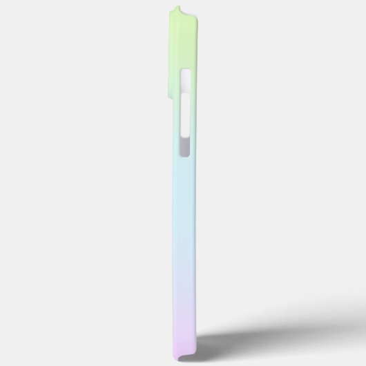 Einfache moderne Regenbogenfarben Wasserfarbe Case-Mate iPhone Hülle (Rückseite / Links)