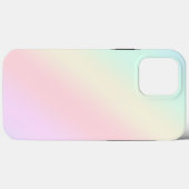 Einfache moderne Regenbogenfarben Wasserfarbe Case-Mate iPhone Hülle (Rückseite (Horizontal))