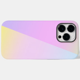 Einfache moderne Regenbogenfarben Wasserfarbe Case-Mate iPhone 14 Pro Max Hülle