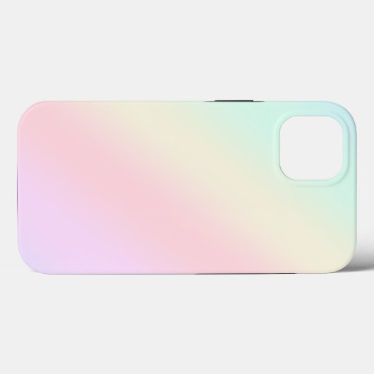 Einfache moderne Regenbogenfarben Wasserfarbe Case-Mate iPhone Hülle (Rückseite (Horizontal))