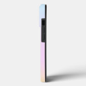 Einfache moderne Regenbogenfarben Wasserfarbe Case-Mate iPhone Hülle (Rückseite / Links)